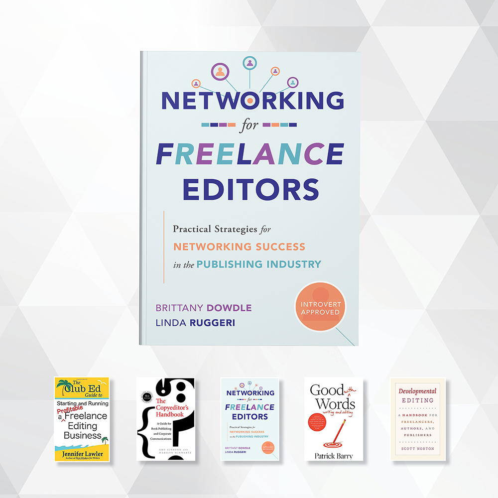 Book Design Review for Networking for Freelance Editors by Brittany Dowdle and Linda Ruggeri